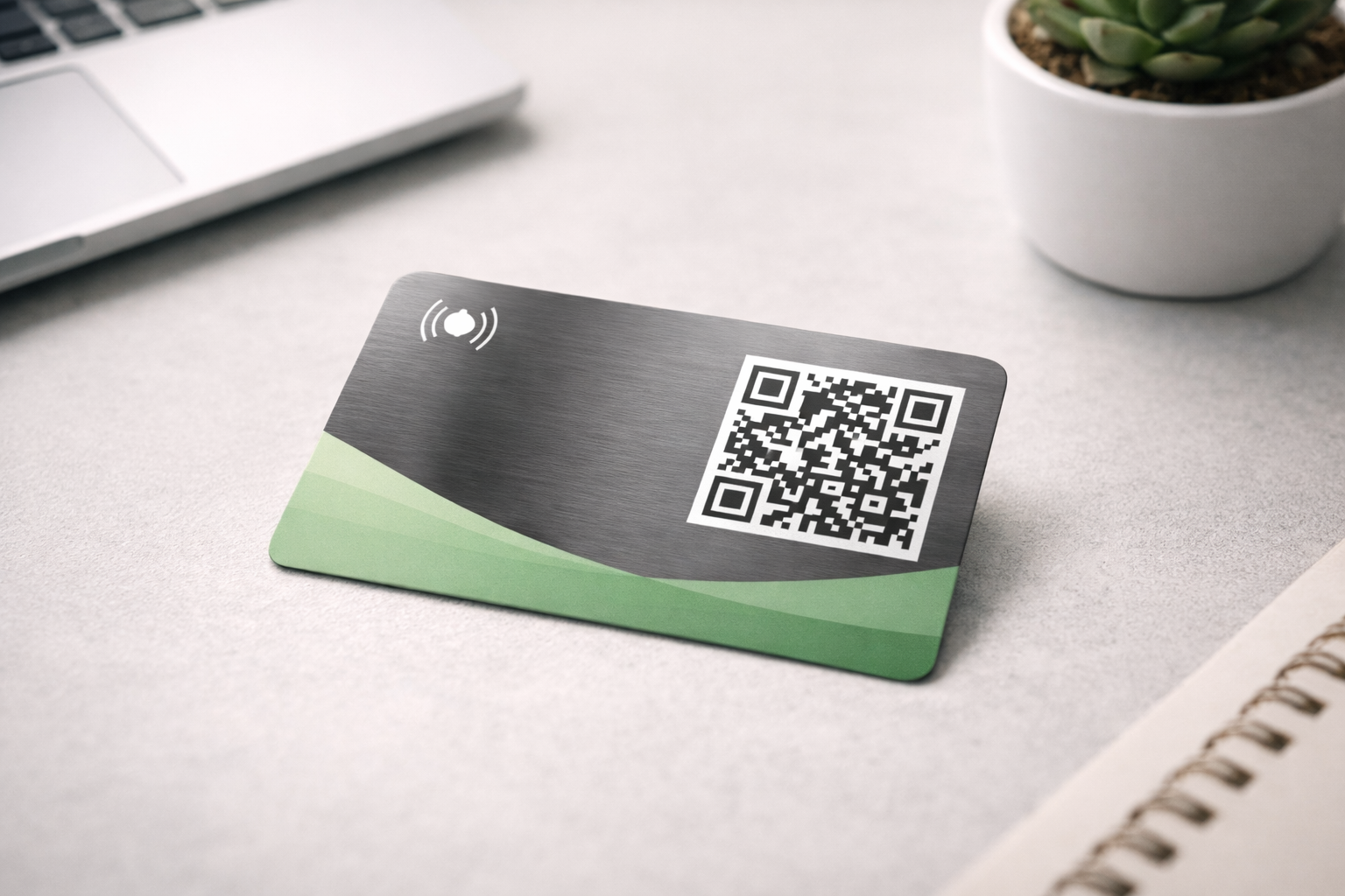 Carte NFC avec QR Code