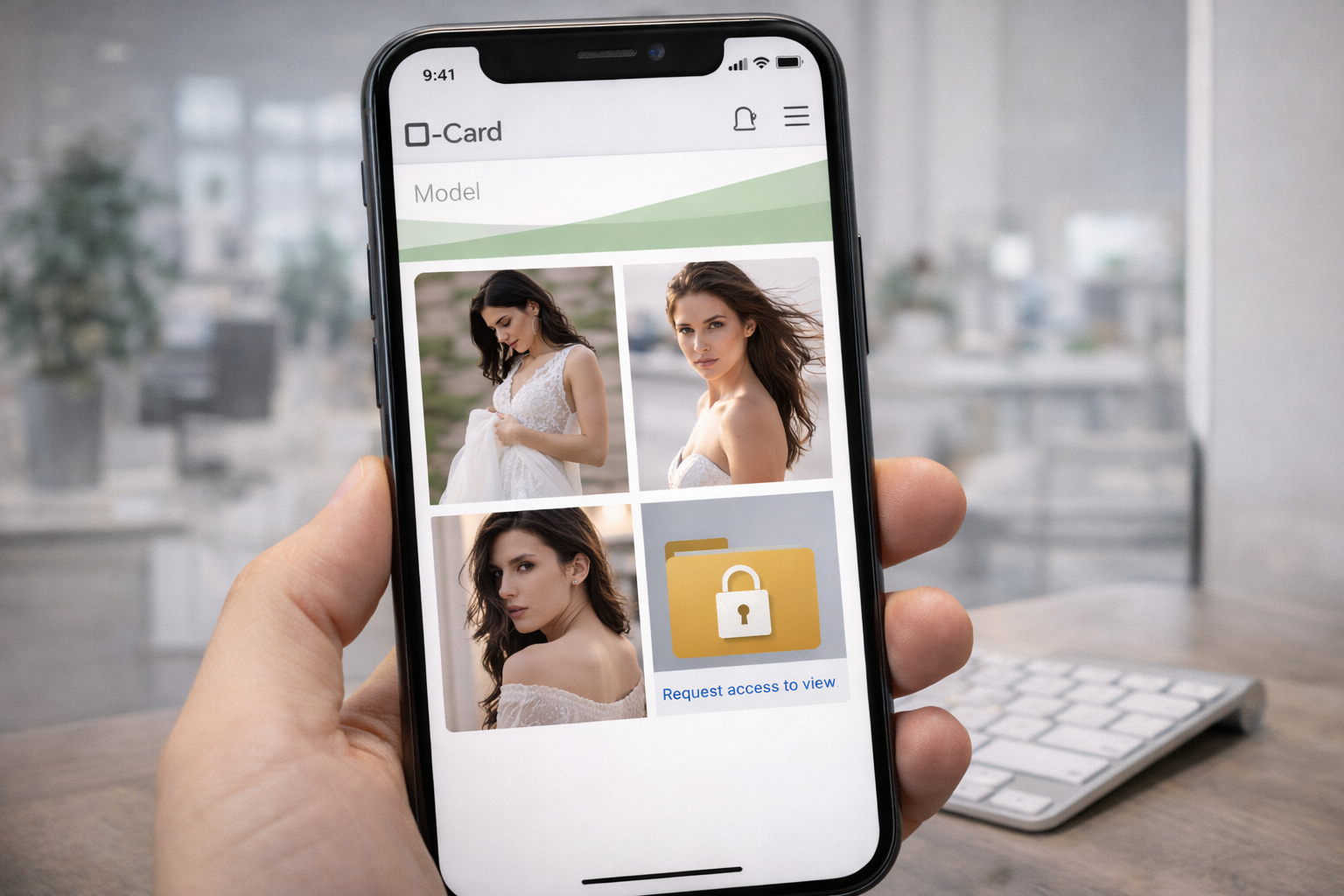 Book et galerie privée sur i-Card